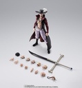 Tamashi Nations - One Piece - S.H. Figuarts Juracur Mihawk - Hawk Eye - PVC & ABS, Approx. 6.5 Inches (165 Mm) Painted Figure