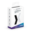 Cortex Sleeves Standard Size Black (100) Standard Glossy Black