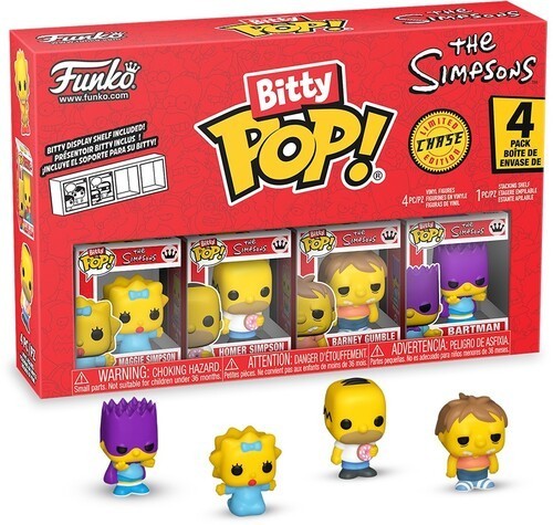 Funko Bitty POP the Simpsons Vinyl Figure Set 4-Pack