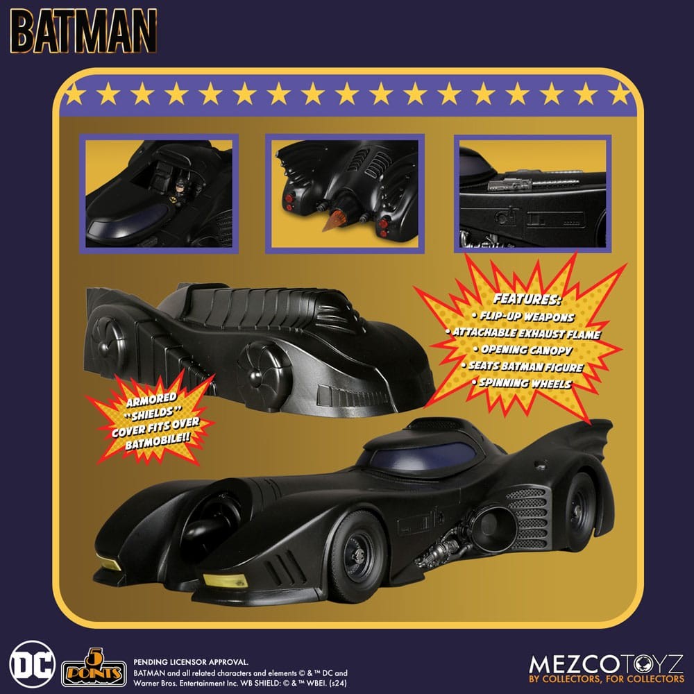 5 Points 1989 Batman Batmobile