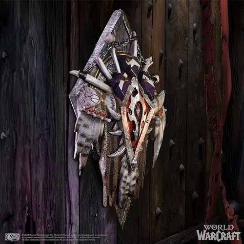 Horde Wall Plaque Warcraft Wall Decor