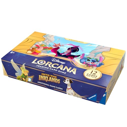 Ravensburger Disney Lorcana Tcg: Into the Inklands 1st Edition Booster Box - 24 Packs [set 3] as Specified