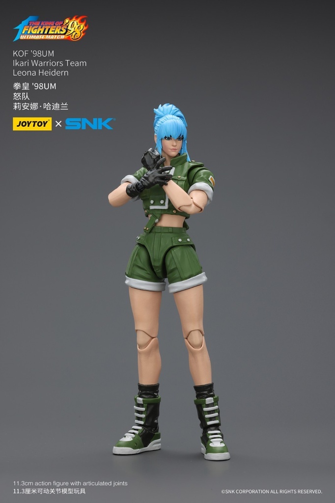 JOYTOY SNK KOF'98UM Ikari Warriors Team Leona Heidern Ralf Jones Clark Still