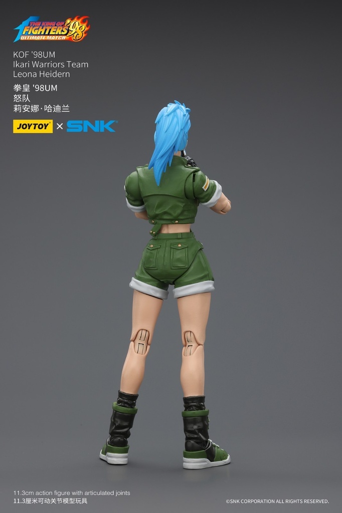 JOYTOY SNK KOF'98UM Ikari Warriors Team Leona Heidern Ralf Jones Clark Still