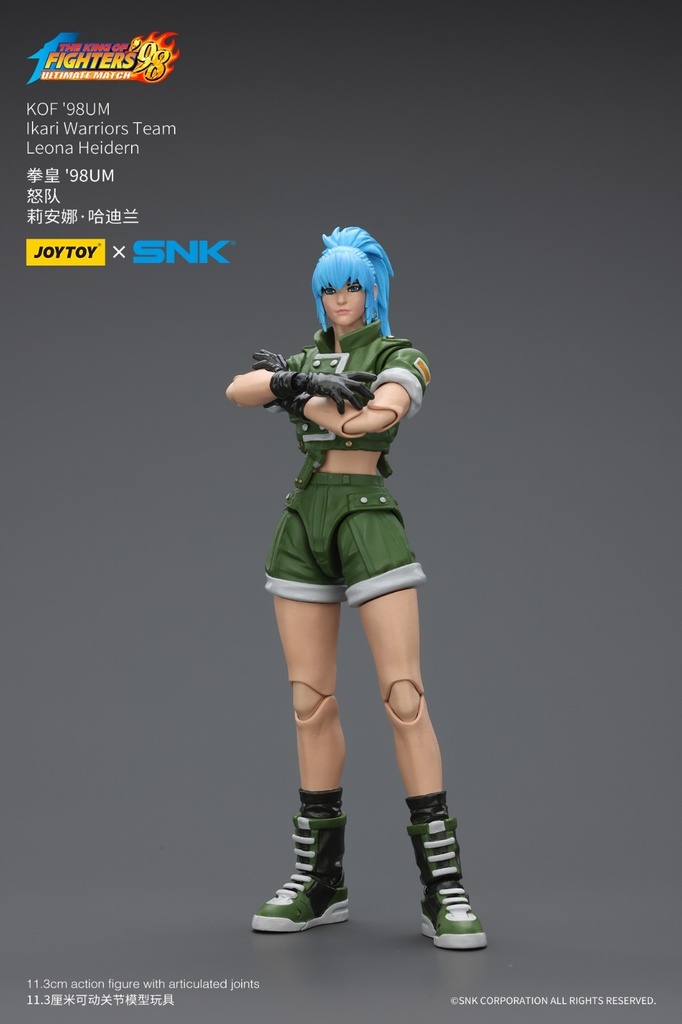 JOYTOY SNK KOF'98UM Ikari Warriors Team Leona Heidern Ralf Jones Clark Still