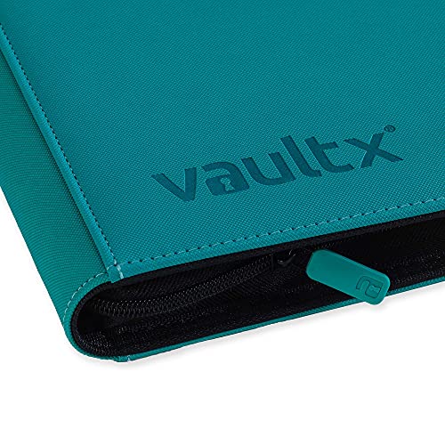 Vault X Premium Exo-Tec Zip Binder 12 Pocket, 20 Double-Sided Pages, 480 Side-Loading Slots for Board, Collectible or Trading Card Game Protective Fol
