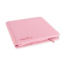 Vault X 12 Pocket Trading Card Zip Binder - 480 Cards Premium Exo-Tec Album Material 20 Side-Loading Pages Folder for Collectible Card Games Sport
