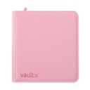 Vault X 12 Pocket Trading Card Zip Binder - 480 Cards Premium Exo-Tec Album Material 20 Side-Loading Pages Folder for Collectible Card Games Sport