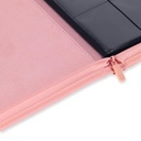 Vault X 12 Pocket Trading Card Zip Binder - 480 Cards Premium Exo-Tec Album Material 20 Side-Loading Pages Folder for Collectible Card Games Sport