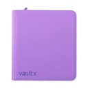 Vault X 12 Pocket Trading Card Zip Binder, 480 Cards, Premium Exo-Tec Album Material, 20 Side-Loading Pages, Folder for Collectible Card Games, Sports