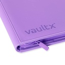 Vault X 12 Pocket Trading Card Zip Binder, 480 Cards, Premium Exo-Tec Album Material, 20 Side-Loading Pages, Folder for Collectible Card Games, Sports