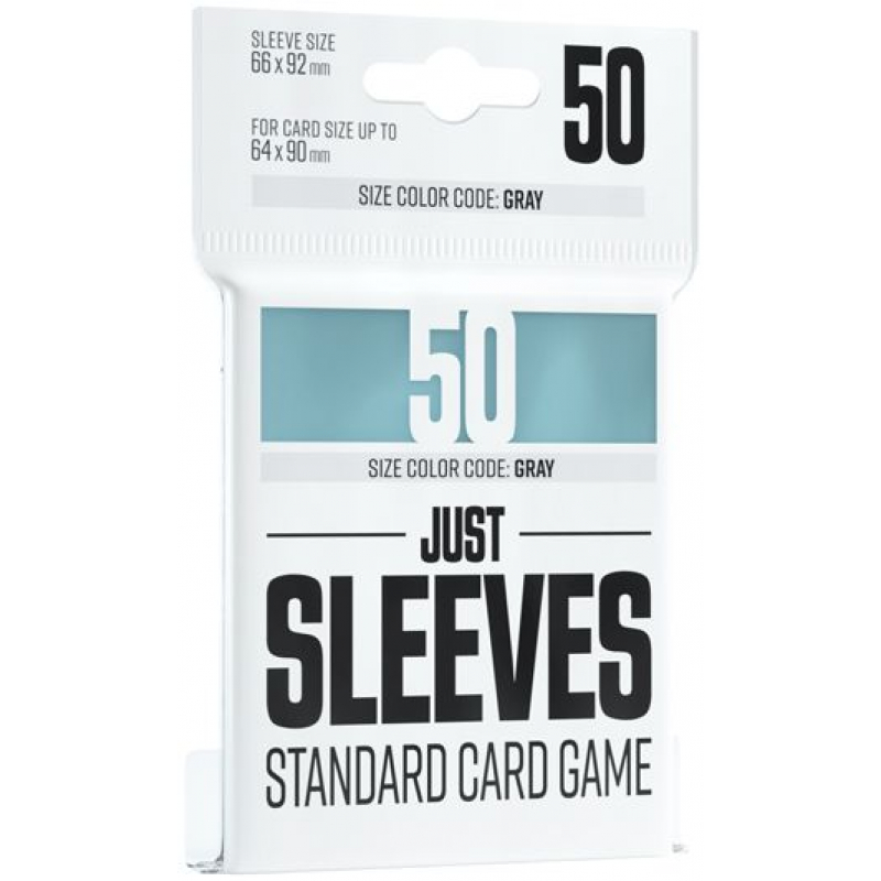 Gamegenic Just Sleeves Standard Card Game Clear