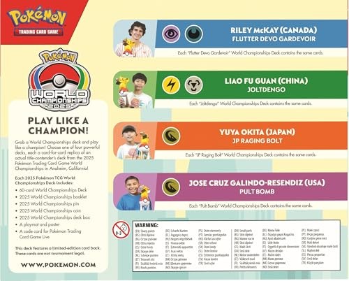 2025 Pokémon TCG World Championships Deck