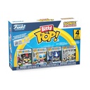 Funko Pop! Bitty 4pk: Sonic the Hedgehog - Shadow with Emerald, Rouge, Neo Metal Sonic, and Silver - 0.9 Inch (2.2 Cm) Collectable - Stackable Display