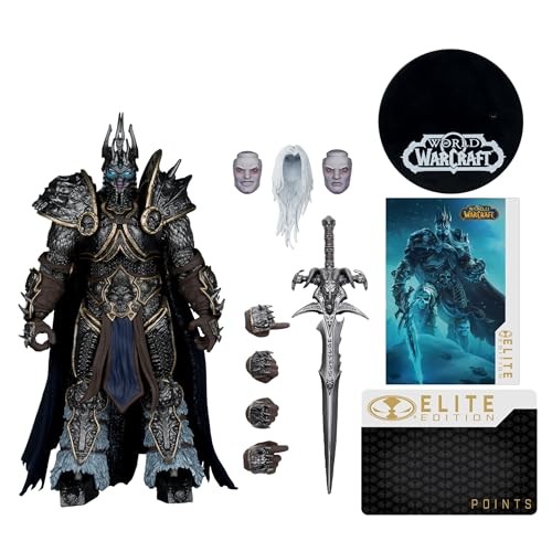 World of Warcraft the Lich King 7  Deluxe Action Figure Elite Edition #9 - McFarlane Toys
