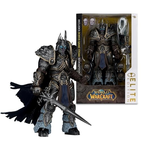 World of Warcraft the Lich King 7  Deluxe Action Figure Elite Edition #9 - McFarlane Toys
