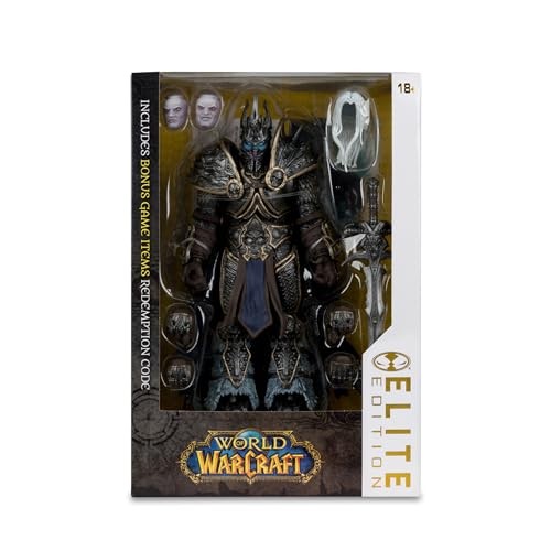 World of Warcraft the Lich King 7  Deluxe Action Figure Elite Edition #9 - McFarlane Toys
