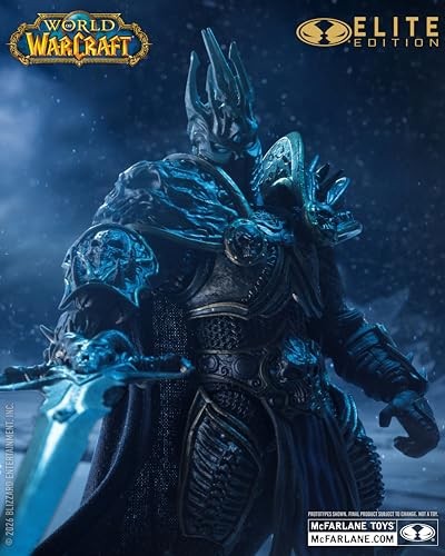 World of Warcraft the Lich King 7  Deluxe Action Figure Elite Edition #9 - McFarlane Toys
