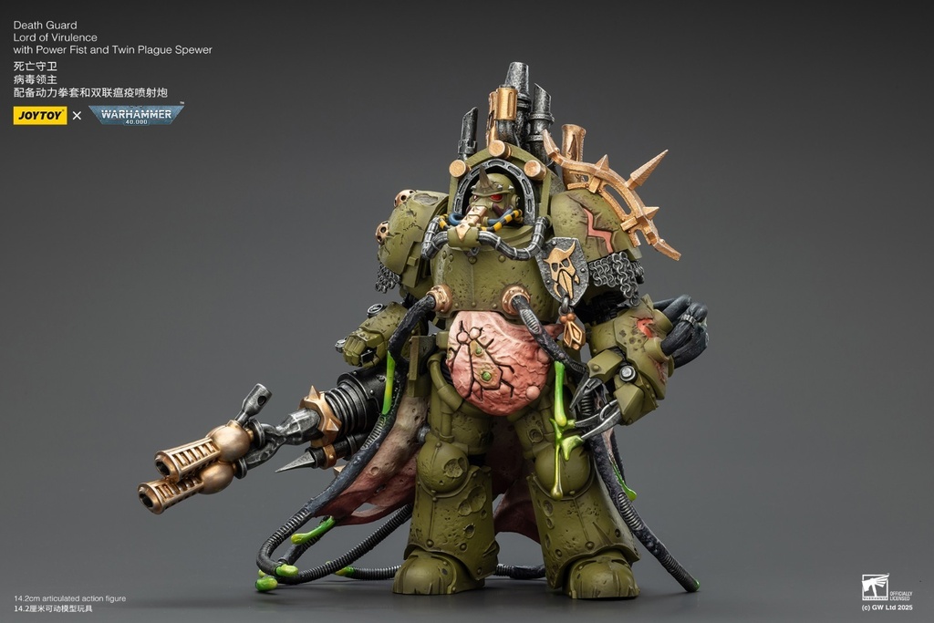 JoyToy Warhammer 40000 1:18 Death Guard Lord of Virulence 5in Action Figure Body