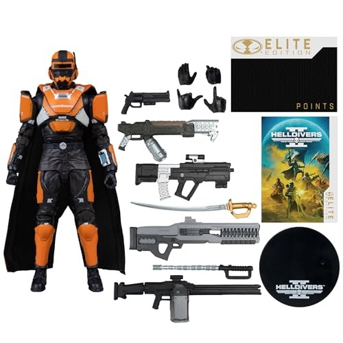 McFarlane Helldivers 2 CE-25 Trench Engineer 7in Deluxe Action Figure Elite Edition #11