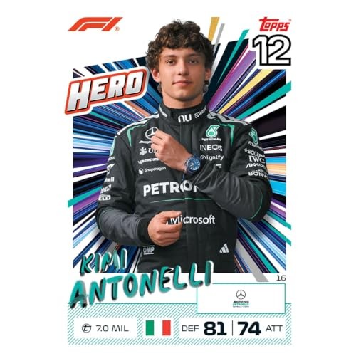 Topps Turbo Attax F1 2026 Official Trading Card Game Pack