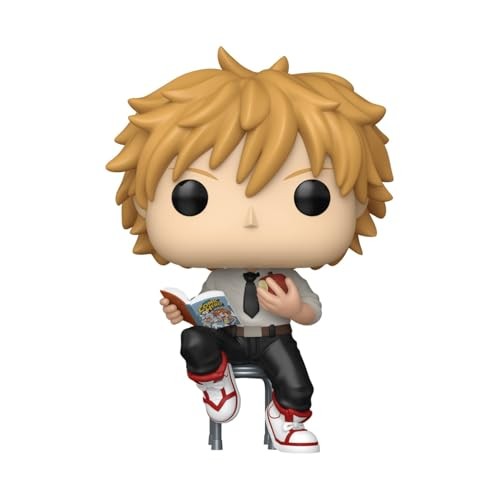 Funko POP! Readers: Chainsaw Man - Denji   Official Merch - Collectable Vinyl Figurine for Shelf Display - Birthday Gift Idea for Fans and Collectors
