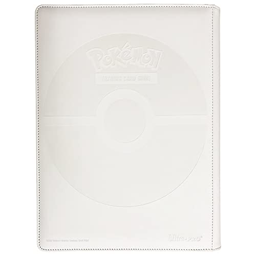 Ultra Pro Elite Series: Arceus 9-Pocket Zippered Pro Binder for Pokemon - Protect Your Gaming Cards in a Vibrant Full-Art Zipped Binder While on the M
