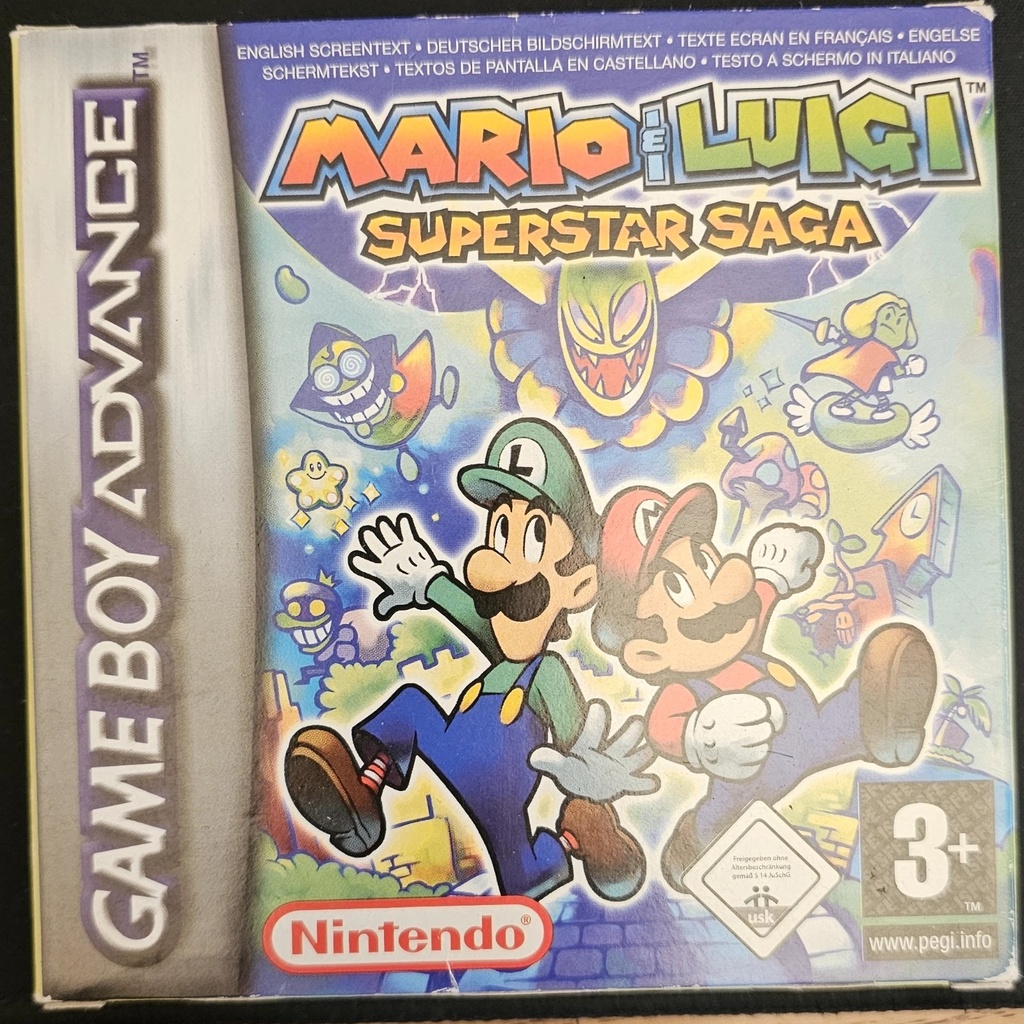 Mario & Luigi: Superstar Saga - compleet in doos (Game Boy Advance)