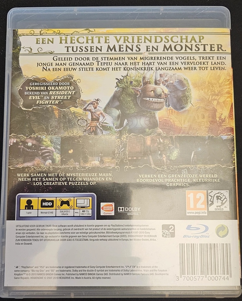Majin en het Verloren Koninkrijk (PlayStation 3)