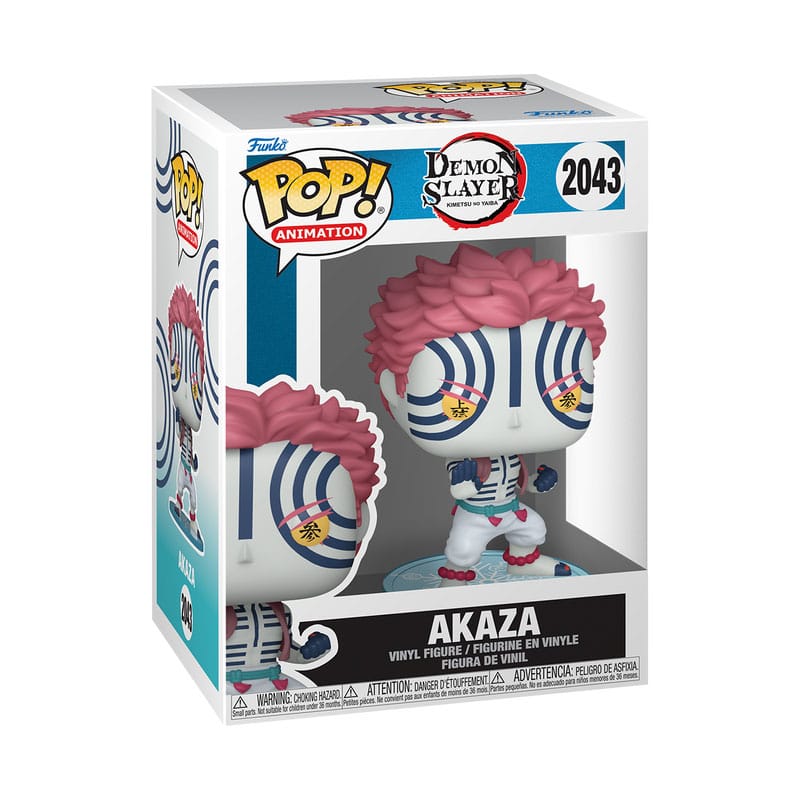 Demon Slayer: Kimetsu no Yaiba POP! Animation Vinyl Figure Akaza 9 cm_a