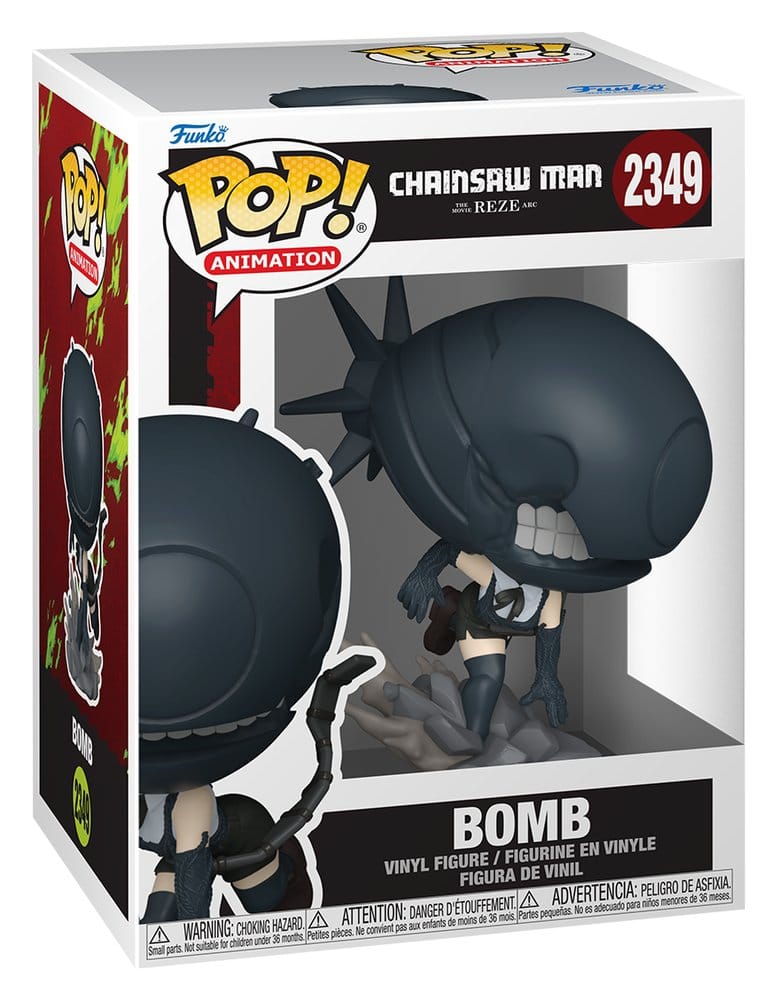 Chainsaw Man - The Movie: Reze Arc POP! Animation Vinyl Figure Bomb 9 cm_a