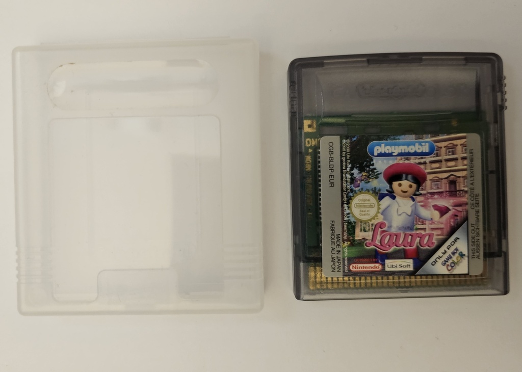 Playmobil Laura - losse cartridge met hoesje (Game Boy Color)