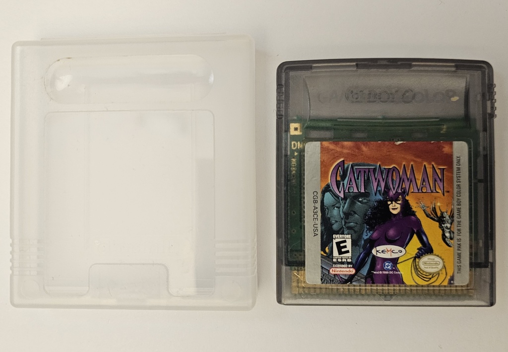 Catwoman - losse cartridge met hoesje (Game Boy Color)