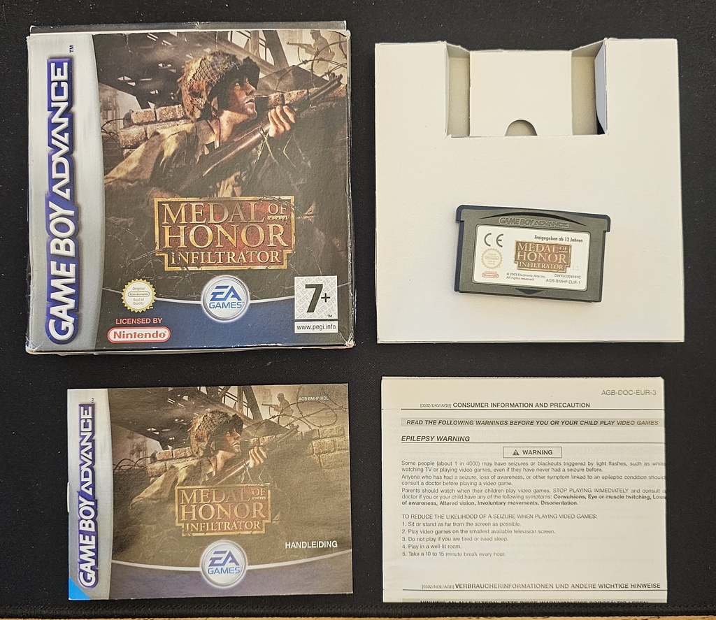 Medal of Honor Infiltrator - compleet in doos (Game Boy Advance) 1