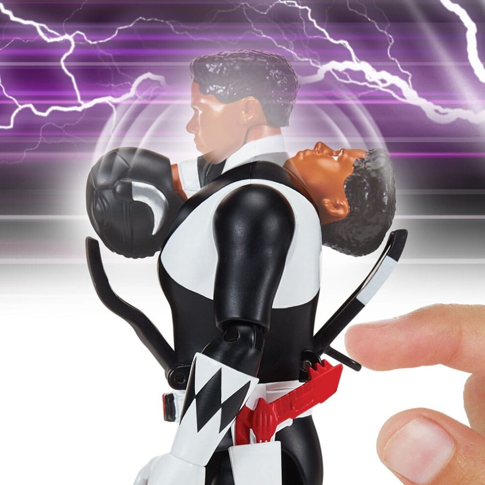 Power Rangers Black Ranger Auto Morphin Figure Re-Igniton