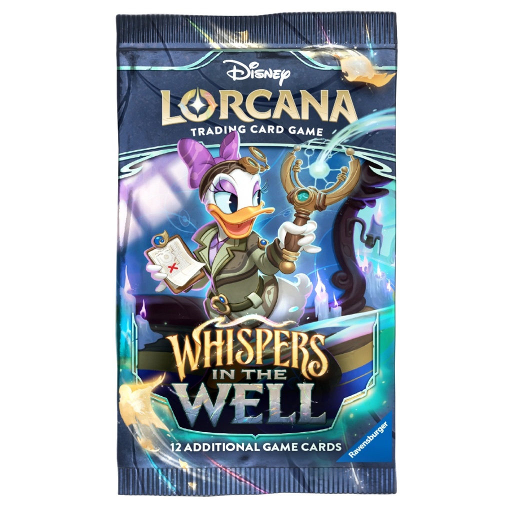 Disney Lorcana Trading Card Game Whispers in the Well Booster Pack CDU (24 Packs)