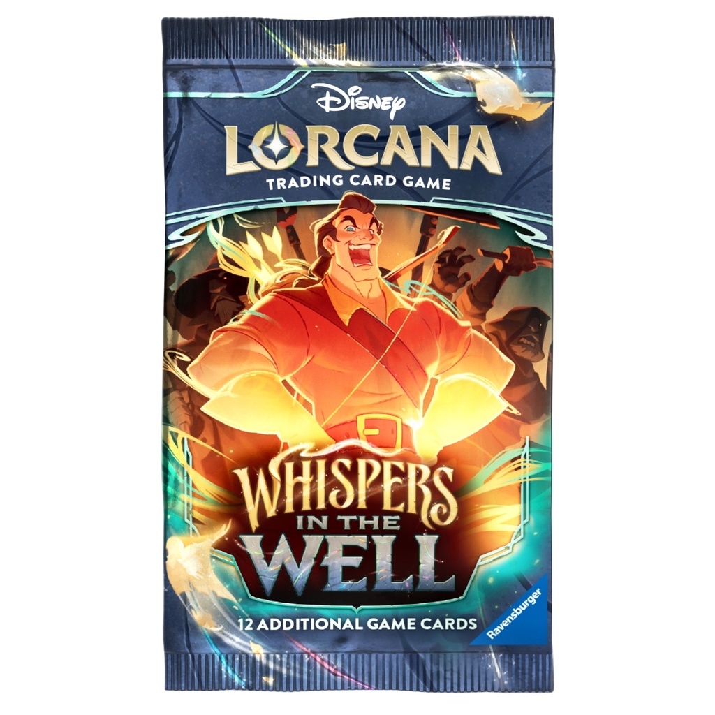 Disney Lorcana Trading Card Game Whispers in the Well Booster Pack CDU (24 Packs)