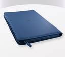 Blue Ultimate Guard XenoSkin 9 Pocket Zipfolio 18 Pocket Card Storage Binder Portfolio