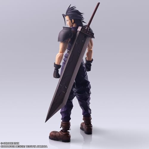 Final Fantasy VII BRING ARTS Zachs Fair PVC Pre-Painted Action Figure