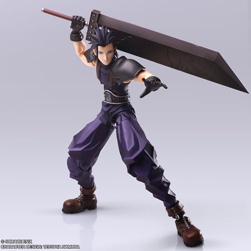 Final Fantasy VII BRING ARTS Zachs Fair PVC Pre-Painted Action Figure