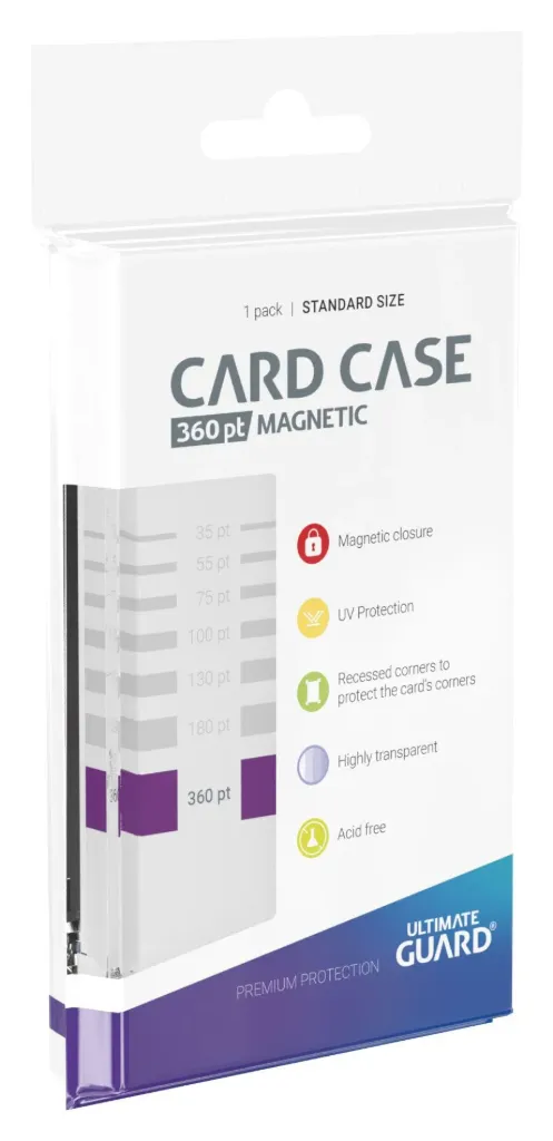 Ultimate Guard - Card Case Transparent 360pt Magnetic - (UGD011044)