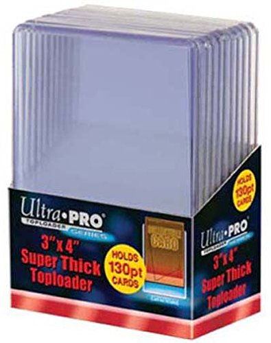 Ultra Pro 130pt Top Loader, Clear