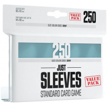 Just Sleeves Value Pack - 250x Transparent - Glossy Look | Standard Size 66x92 Mm