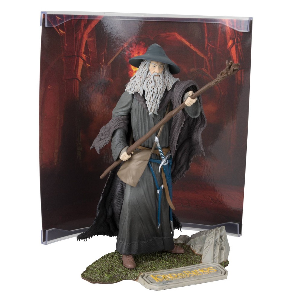 Gandalf the Grey from the Lord of the Rings - Movie Maniacs - McFarlane Toys