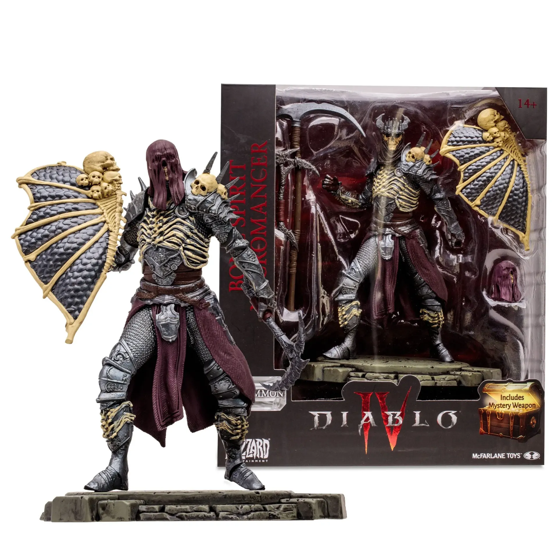 Diablo IV - 7" Necromancer Bone Spirit - McFarlane