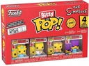 Funko Bitty POP the Simpsons Vinyl Figure Set 4-Pack