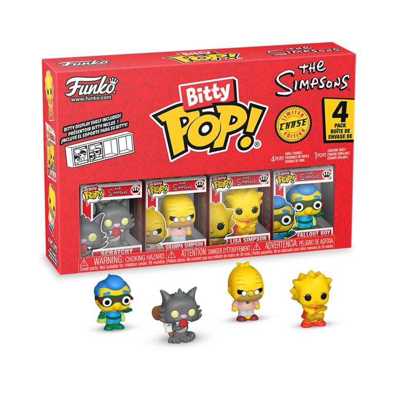 Funko Bitty POP the Simpsons Vinyl Figure Set 4-Pack