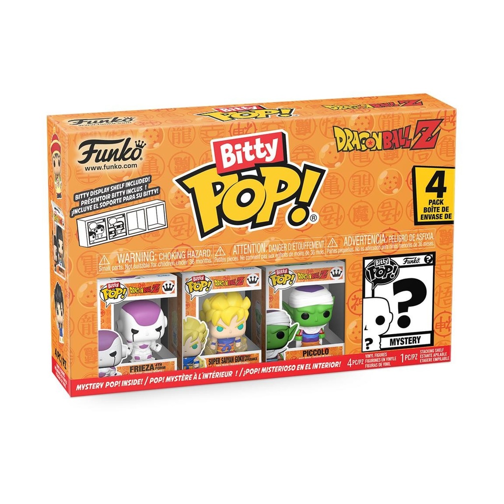 Funko Bitty POP Dragon Ball Z Vinyl Figure Set 4-Pack
