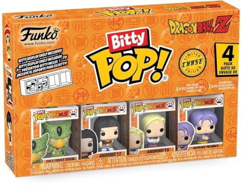 Funko Bitty POP! 4-Pack: Dragon Ball Z - Cell (First Form) Collectible Vinyl Mini-Figures