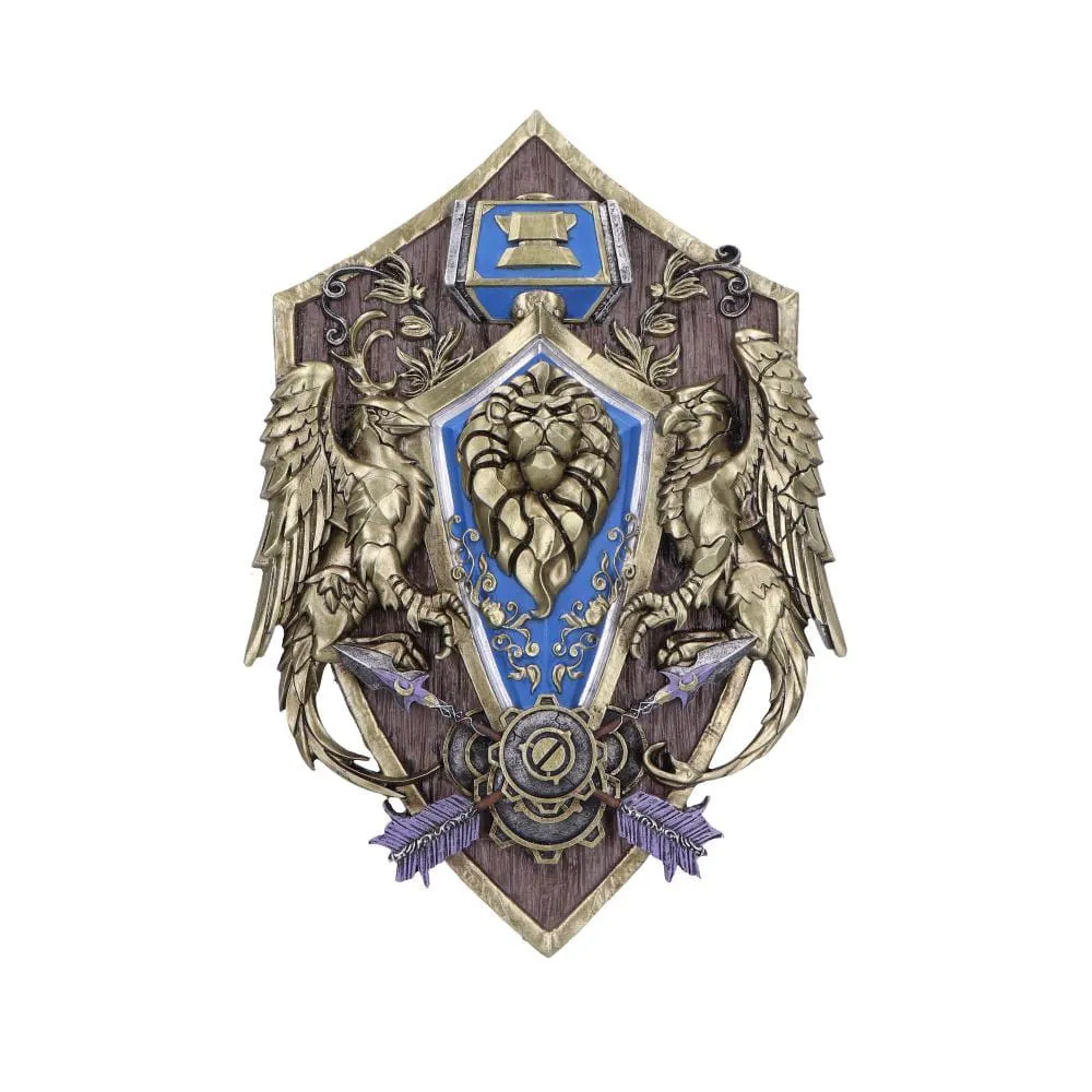 Alliance Wall Plaque Warcraft Wall Decor - Nemesis Now